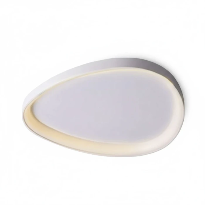 Plafon Led Tear 20W 3000K 52Cm Branco Sky-4100M Super Eficiente