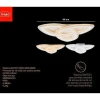 Plafon Led Umbra 3300 60Cm 48W 3 Tons De Luz Branco G-Light
