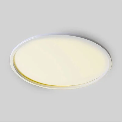 Plafon Moderno Belly 60cm 52W 3000K Branco Sky-4099L