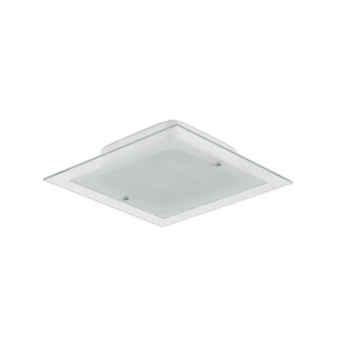 Plafon Plana Flex Quadrado Perola 24W 6400K Blumenau Novo