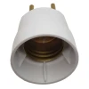 Porta Lâmpada Branco 2 Pinos ABNT 4A Bivolt Mister Porta Lâmpada Branco 2 Pinos ABNT 4A Bivolt Mister