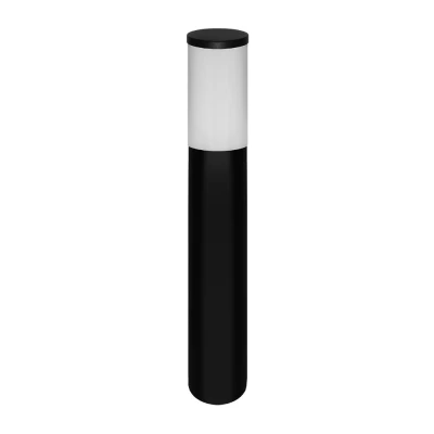 Poste Balizador Easy 50cm 1xE27 Ip54 Alumínio Preto Externo