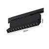 Projetor Led Duli Para Trilho Bivolt Nordecor 12W 3000K