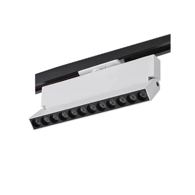 Projetor Led Para Trilho Bivolt Branco Nordecor 12W 3000K