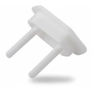 Protetor De Tomada Branco Com 3 Peca Vonder Protetor De Tomada Branco Com 3 Peca Vonder