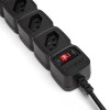 Protetor Eletrônico Intelbras 5 Tomadas Epe 205 Bivolt
