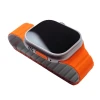 Pulseira Premium Magnética Hprime Smartwatch Gray+ Orange Pulseira Premium Magnética Hprime Smartwatch Gray+ Orange