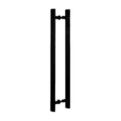 Puxador Barra Chata 40cm Preto Fosco 1840-PF Marchezan