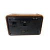 Rádio Portátil Estilo Retro Bluetooth 5W Am/Fm Marrom Rádio Portátil Estilo Retro Bluetooth 5W Am/Fm Marrom