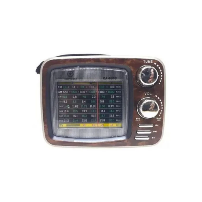 Rádio Portátil Retro Bluetooth KA-8078 Kapbom Rádio Portátil Retro Bluetooth KA-8078 Kapbom