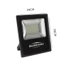 Refletor De Led Slim 100W 3000K Preto Blumenau Refletor De Led Slim 100W 3000K Preto Blumenau