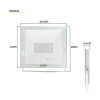 Refletor De Led Tr Led 150W Luz Verde Taschibra Novo