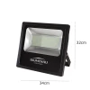 Refletor Led Slim 150W 3000K Blumenau Bivolt Novo Refletor Led Slim 150W 3000K Blumenau Bivolt Novo