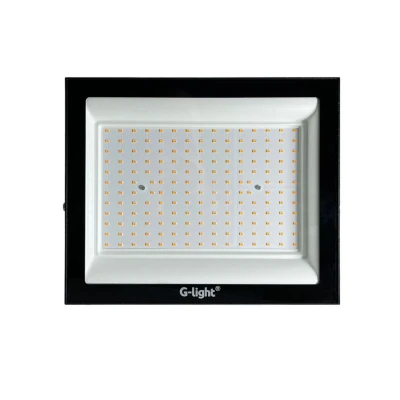 Refletor Slim Led 200W Luz Rosa Autovolt Alumínio G-Light