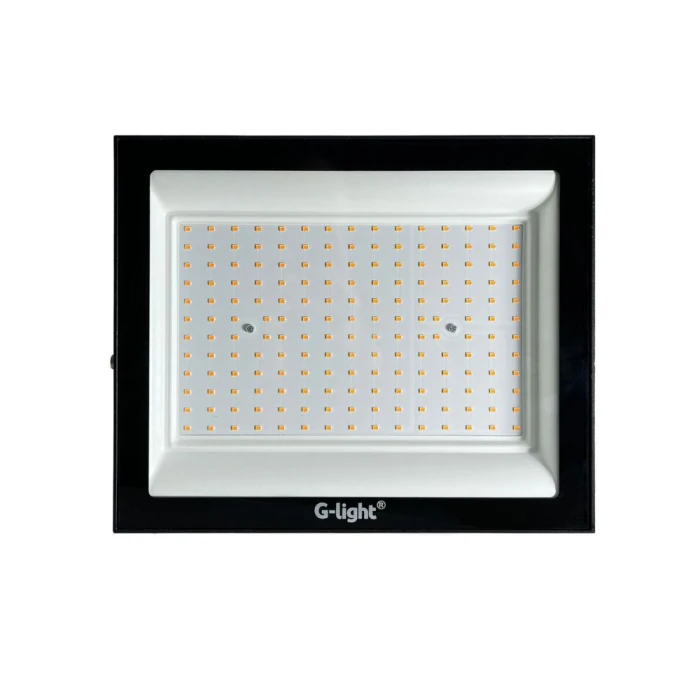 Refletor Slim Led 200W Luz Rosa Autovolt Alumínio G-Light