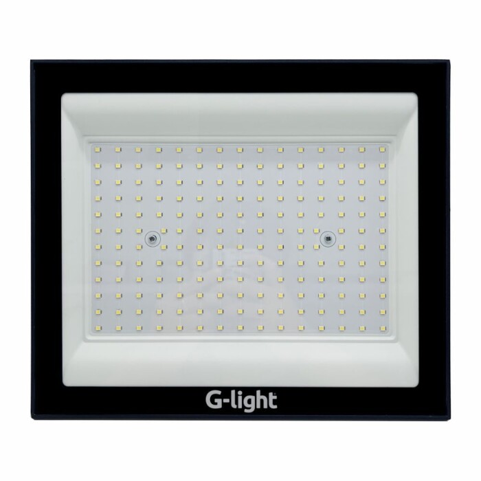 Refletor Slim Led 200w 3000k Autovolt G-light Modelo Gl-200