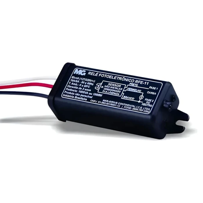 Rele Fotoeletronico Compacto Rfe-11 1000w Margiriu