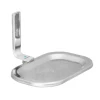 Saboneteira Prateada Moderna Linha Fit 17004 Marchezan