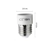 Soquete Adaptador De E27 Para E14 Bivolt MBLED Soquete Adaptador De E27 Para E14 Bivolt MBLED