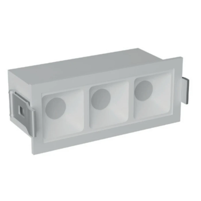 SPOT LED DOTS EMBUTIR QUADRADO MODERNO 2W 2K/6K AVANT