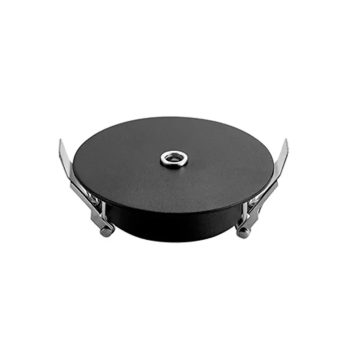 Spot Canopola Para Embutir Spot Preto 6336 Nordecor