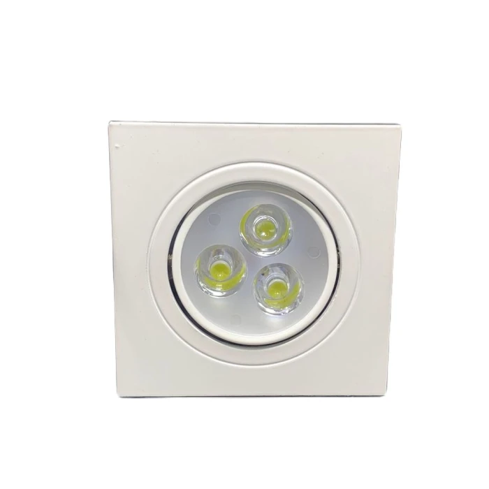 Spot De Led 3W Bivolt High Power Branco 6500K