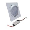 Spot De Led Embutir Quadrado 12W 6500K 12 Leds C90012 Novo