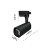 Spot De Led Para Trilho Elétrico 24w 6000K Preto Luminatti Spot De Led Para Trilho Elétrico 24w 6000K Preto Luminatti