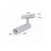 Spot De Led Sobrepor Blet 5W 24 Graus 3000K Branco Nordecor