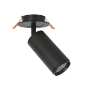 Spot Embutir Giordano 1x GU10 MR16 Bivolt Preto Astraled Spot Embutir Giordano 1x GU10 MR16 Bivolt Preto Astraled