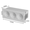 Spot LED 6W 2K/6K Branco Dots Embutir Avant 440 Lumens