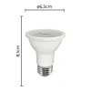 Spot Led Aiva 7W 2700K Irc97 Embutir Branco 6454 Nordecor