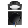 Spot Led Cabinet 2w 6500k Embutir Preto Scep62 Lumanti Spot Led Cabinet 2w 6500k Embutir Preto Scep62 Lumanti