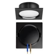 Spot Led Cabinet 2w 6500k Embutir Preto Scep62 Lumanti Spot Led Cabinet 2w 6500k Embutir Preto Scep62 Lumanti