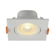 Spot Led De Embutir Quadrado Branco 8w 3000k Quente Blumenau Spot Led De Embutir Quadrado Branco 8w 3000k Quente Blumenau