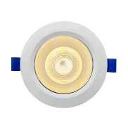 Spot Led Redondo Embutir 6w 3000k Branco-Quente Blumenau Spot Led Redondo Embutir 6w 3000k Branco-Quente Blumenau