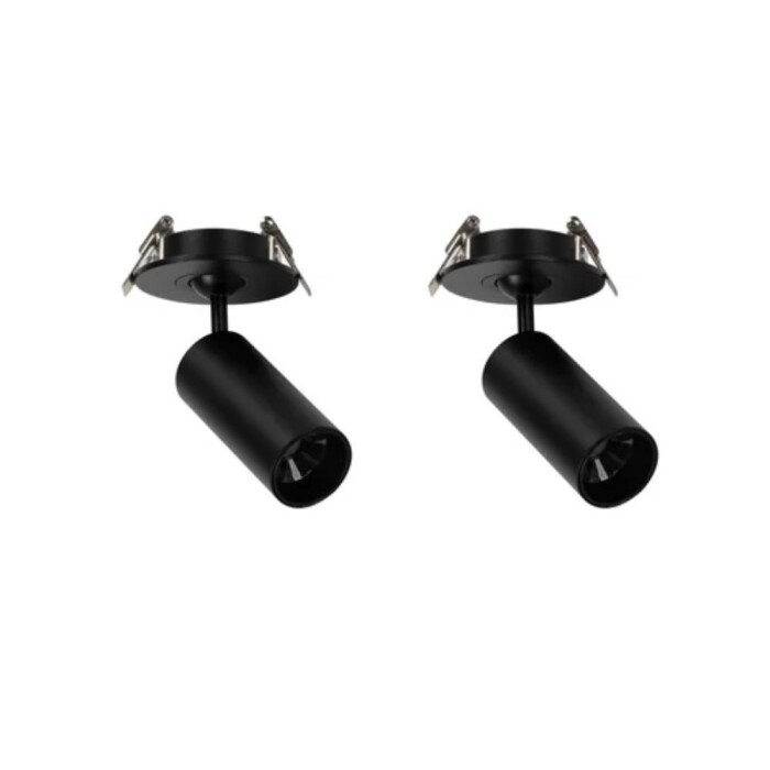 Spot Led Sobrepor 3W 3000K IRC97 Preto SP-7149 Astraled