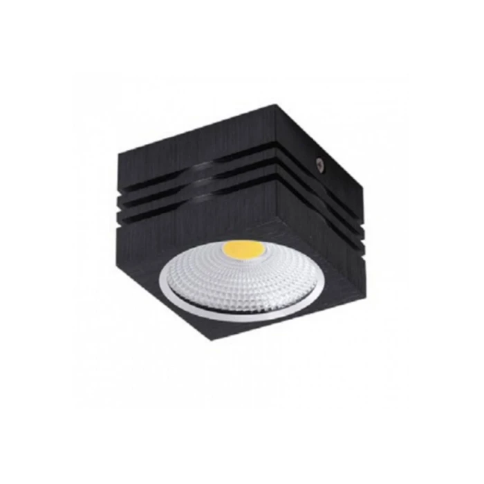 Spot Led Sobrepor Viena 10W 3000K Nordecor Bivolt Preto