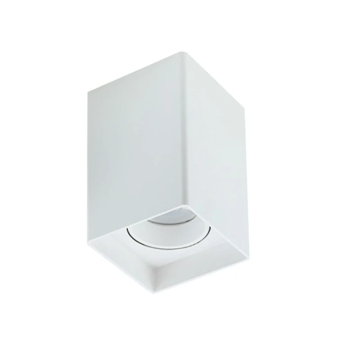 Spot Loch Quadrado De Sobrepor 1xPar20 Branco 6214 Nordecor