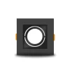Spot Moderno Par20 Quadrado Direcionavel E27 Preto G-Light