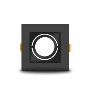 Spot Moderno Par20 Quadrado Direcionavel E27 Preto G-Light Spot Moderno Par20 Quadrado Direcionavel E27 Preto G-Light