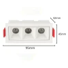 Spot Para Trilho Aruna E27 1Par20 Branco St-7728 Astraled