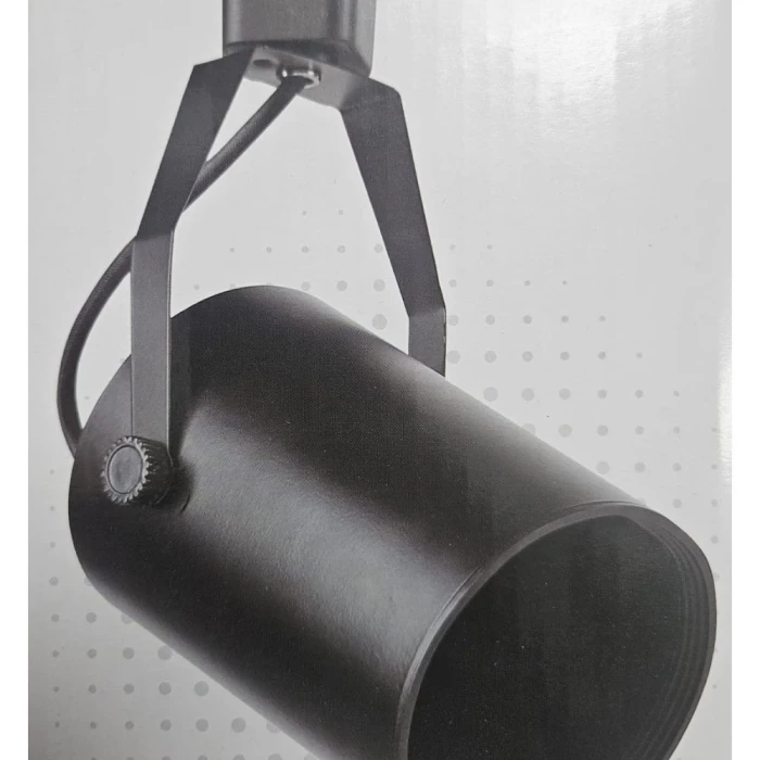 Spot Para Trilho Columba 1x E27 Par30 Pt St-7745 Bivolt