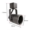 Spot Para Trilho Rigel Gu10 1mr16 Preto St-7721 Astraled