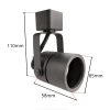 Spot Para Trilho Rigel Gu10 1mr16 Preto St-7721 Astraled