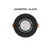 Spot Plano De Embutir Redondo MR16 Preto Mbled 6279 Spot Plano De Embutir Redondo MR16 Preto Mbled 6279