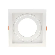 Spot Quadrado Direcionável Branco PAR30 Roco Recuado Spot Quadrado Direcionável Branco PAR30 Roco Recuado