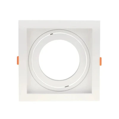 Spot Quadrado Direcionável Branco PAR30 Roco Recuado