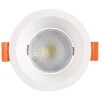 Spot Recuado Embutir Redondo Branco 6W 3000K