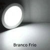 Spot Recuado Embutir Redondo Branco 6W 6500K Blumenau Spot Recuado Embutir Redondo Branco 6W 6500K Blumenau
